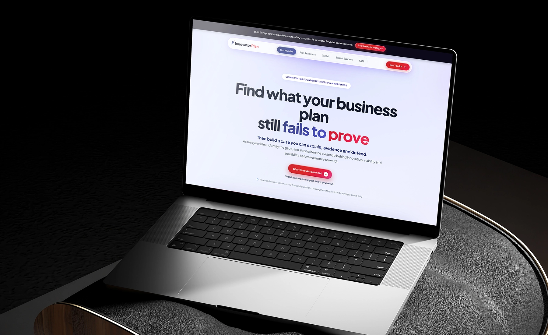 Editorial preview of the InnovatorPlan product experience